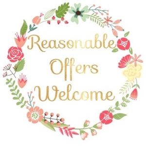 All reasonable offers welcome!